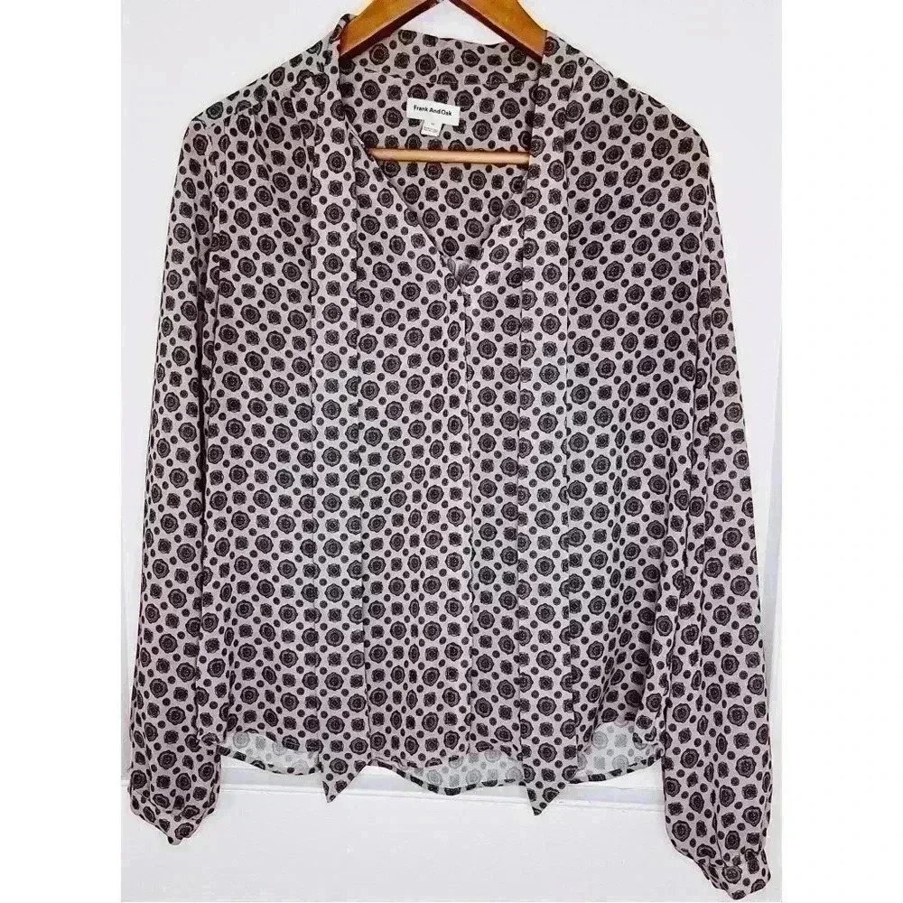 Frank & Oak Women’s Blouse Size M